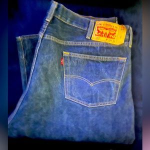Men’s Blue Levi’s 501 44x30 Jeans worn once
